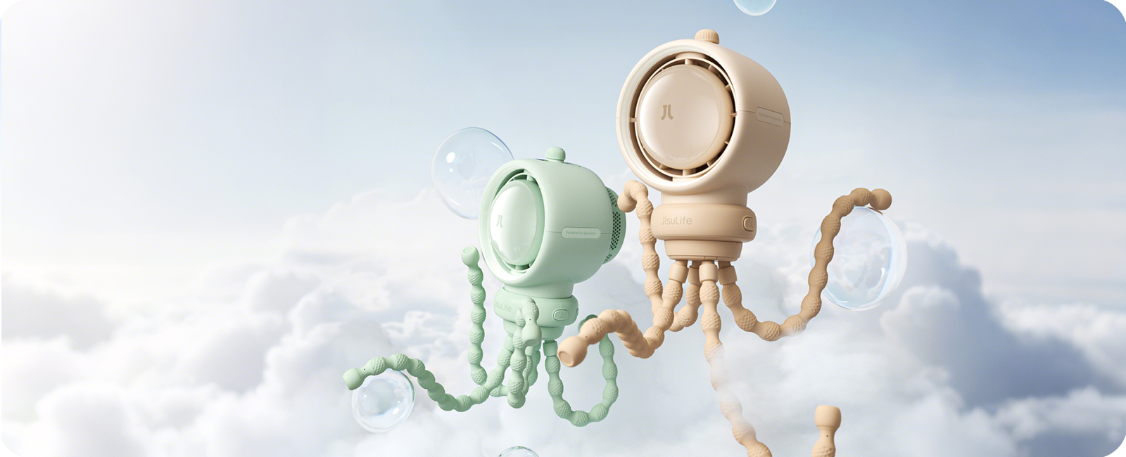 高速净化桌面风扇